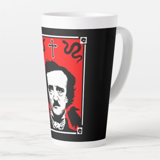 Original Edgar Allan Poe Milchtasse (Rechte Ecke)