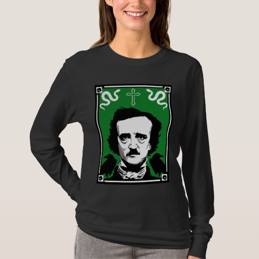 Original Edgar Allan Poe Sweatshirt T-Shirt (Vorderseite)