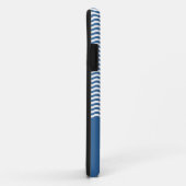 Original elagischer Navy Striped Nautical Anchor Case-Mate iPhone Hülle (Hinten/Rechts)