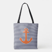 Original Embroidery Anchor Captain Nautical Tasche (Rückseite)