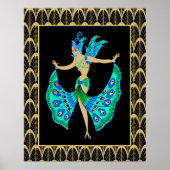 Original ERTE Kostümdesign - neufarbiges Poster (Vorne)