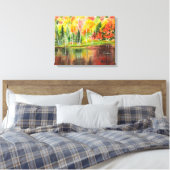 Original Farbe der Herbstpalette Leinwanddruck (Insitu (Schlafzimmer))