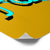 Original Farmer's Market, Hollywood, Kalifornien Poster (Ecke)