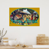 Original Farmer's Market, Hollywood, Kalifornien Poster (Küche)