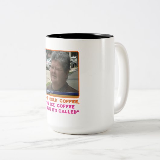 Original Faust Design in einer großen Tasse. Zweifarbige Tasse (VorderseiteRechts)