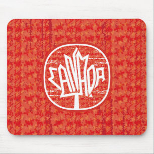 Original-Flag 2023-Logo von Maple Canada von Masan Mousepad