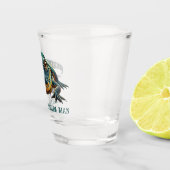 Original Florida Mann mit Alligator Schnapsglas (Rechts)
