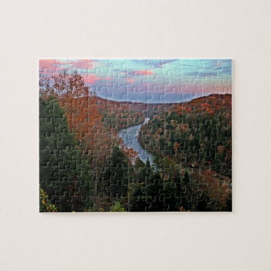 Original Foto Cumberland River Kentucky Travel Puzzle (Horizontal)