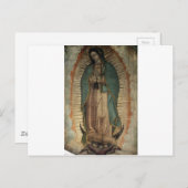 Original Foto unserer Dame von Guadalupe Postkarte (Vorne/Hinten)