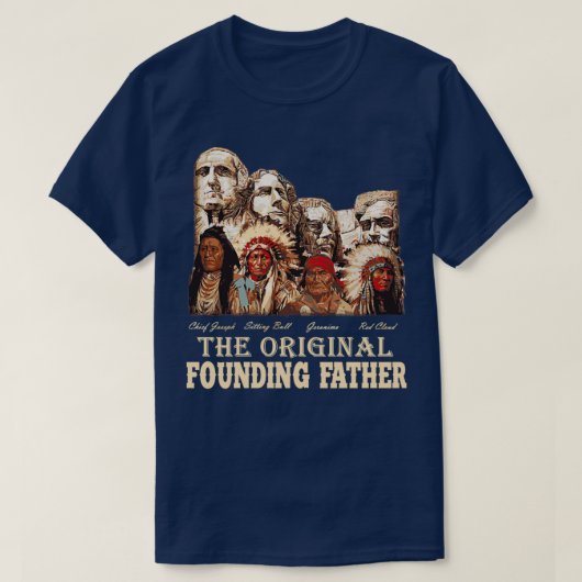 Original Foundations Vathers Native AmericanTShirt T-Shirt (Design vorne)