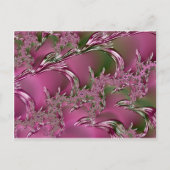 ~ Original-Fraktal Design ~ Himbeereis ~ Postkarte (Vorderseite)