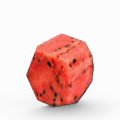 Original Fresh Sweet Red Watermelon Food Cube Fotoblock (Links)