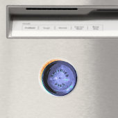 Original Frisbee Pie Tin Pop-Kunst Magnet (In Situ (Geschirrspüler))