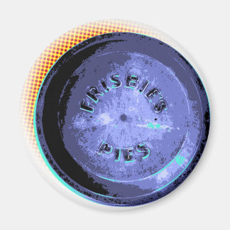 Original Frisbee Pie Tin Pop-Kunst Magnet