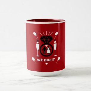 Original Funny Verlobung Glückwunsch Tasse