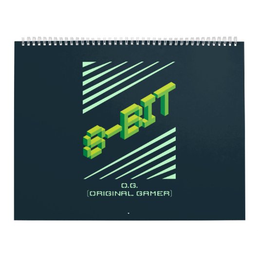 Original Gamer 8bit Kalender (Titelbild)