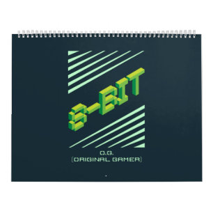 Original Gamer 8bit Kalender
