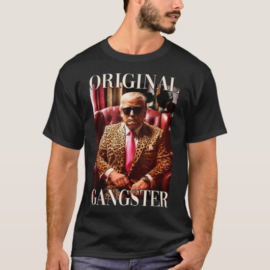 Original Gangster Shirt Funny Maga Donald Trump 20 (Vorderseite)