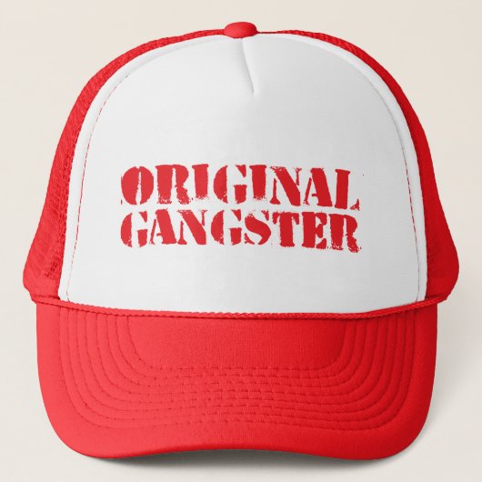 Original Gangster Truckerkappe (Vorderseite)