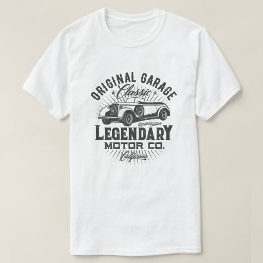 Original Garage Legendary Motor.Co T-Shirt (Design vorne)