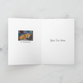 Original-Gedichtkarte für Hunde und Haustiere Beil Karte (Innenseite)