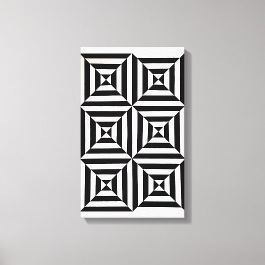 Original Geometric Design von Dominic Joyce Leinwanddruck (Vorderseite)