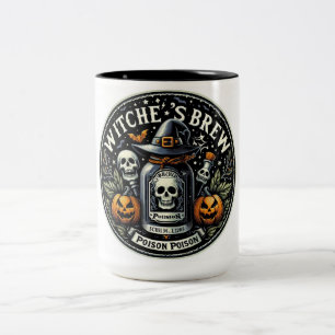 Original Gift – Gothic Hexentrank Zweifarbige Tasse