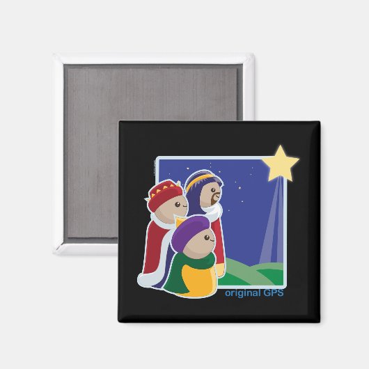 Original GPS Magnet (Vorderseite/Rückseite)