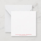 Original Grafik - TASMANIAN DEVIL - Marsupial Mitteilungskarte (Rückseite)