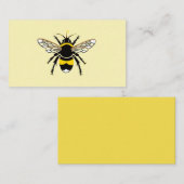 Original Graphic BEE - Gefährdete Arten Gelb Visitenkarte (Vorne/Hinten)