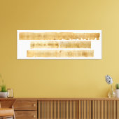ORIGINAL Great Isaiah Scroll Dead Sea Scrolls Leinwanddruck (Insitu (Wohnzimmer))