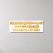 ORIGINAL Great Isaiah Scroll Dead Sea Scrolls Leinwanddruck (Vorderseite)