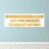 ORIGINAL Great Isaiah Scroll Dead Sea Scrolls Leinwanddruck (Insitu (Holzboden))
