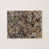 Original Herbst-Pollock-Farbe Puzzle (Horizontal)