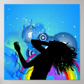 Original Hip Hop Retroposter Poster (Vorne)