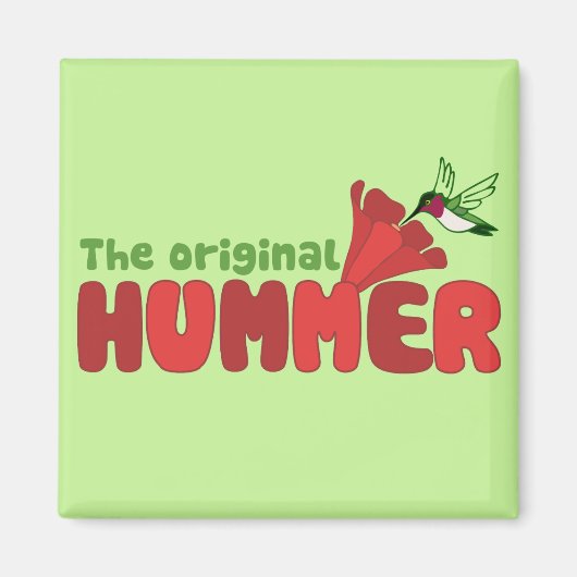 Original Hummer Magnet (Vorne)