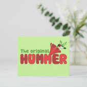 Original Hummer Postkarte (Stehend Vorderseite)