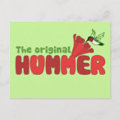 Original Hummer Postkarte (Vorderseite)
