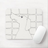 Original Hund Zeichnend Chinesischer Hund Jahr 201 Mousepad (Mit Mouse)