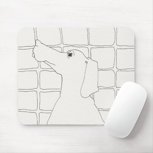 Original Hund Zeichnend Chinesischer Hund Jahr 201 Mousepad (Mit Mouse)