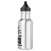Original in Mexiko hergestellt Edelstahlflasche (Rechts)