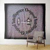 Original Intelligence (O.I.) Wandteppich (Beispiel (Horizontal))