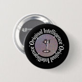 Original-Intelligenz (O.I.)-Knopf Button (Vorne & Hinten)