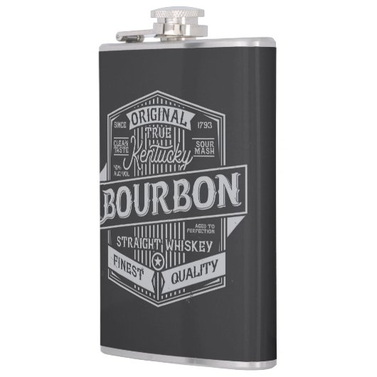 Original Kentucky Bourbon Flachmann (Links)