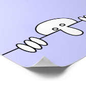 Original Kilroy Poster - klein (Ecke)