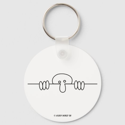 Original Kilroy Schlüsselanhänger (Vorderseite)