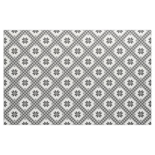 Original Kreuzstich-Design nahtlos Muster Stoff (Fat Quarter (45,7 x 55,9 cm))