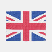 Original Kreuzstich-Designbuchse Fleecedecke (Vorderseite (Horizontal))