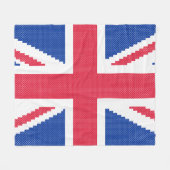 Original Kreuzstich-Designbuchse Fleecedecke (Vorderseite (Horizontal))