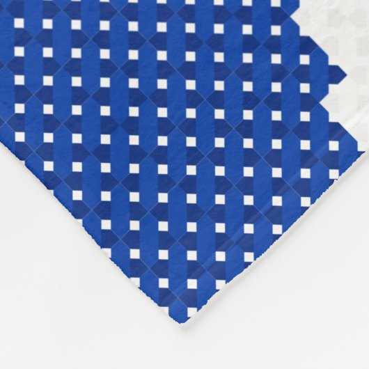 Original Kreuzstich-Designbuchse Fleecedecke (Ecke)